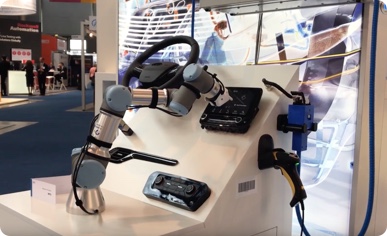 Roboter + MTS (Testing Expo 2018)